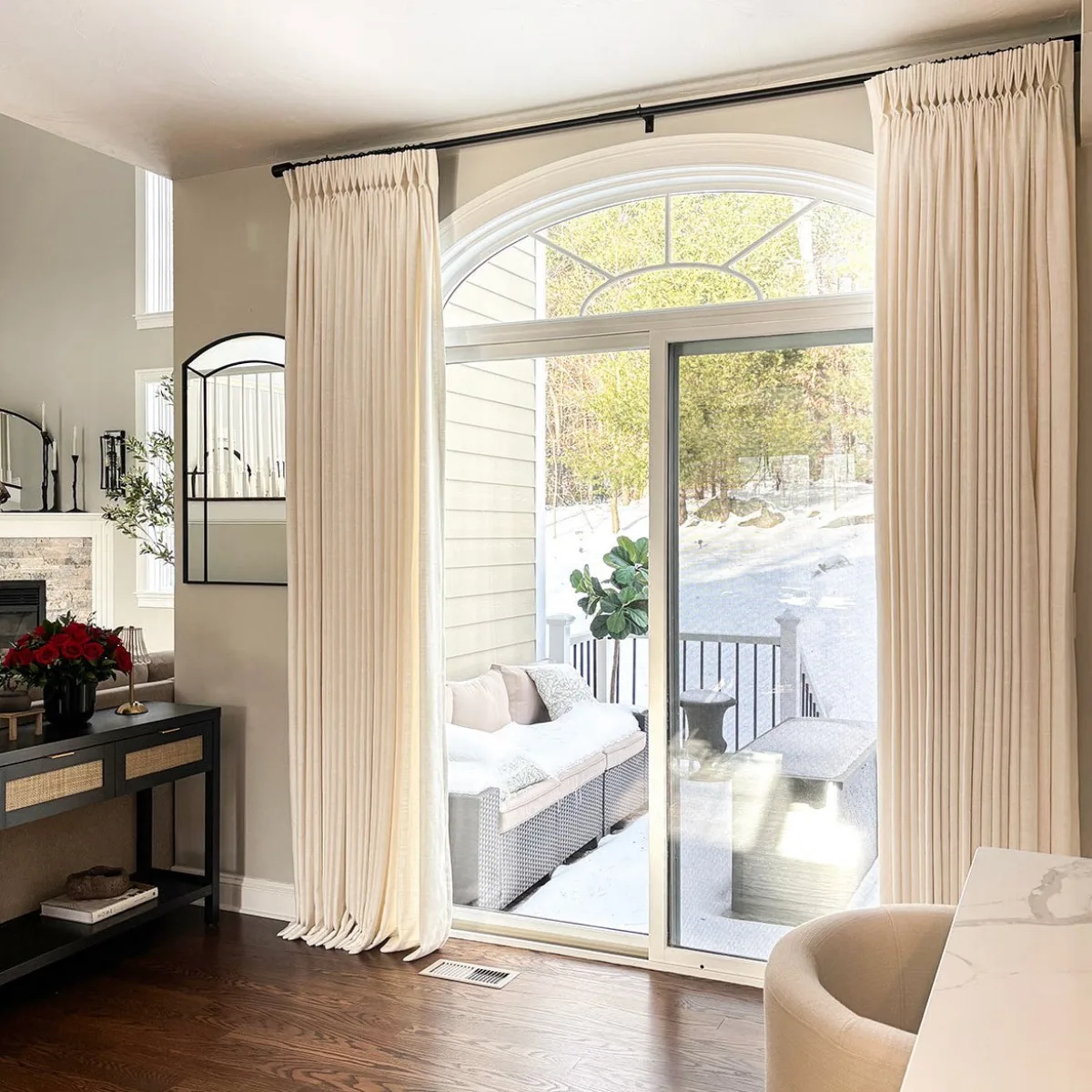 Curtarra Lesley Linen Blend Curtains